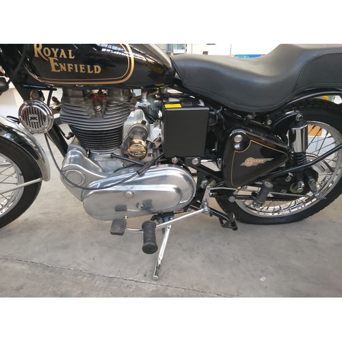 113 - 02 plate Royal Enfield bullet 500 Motorcycle  mileage is 880 MOT 2/6/25