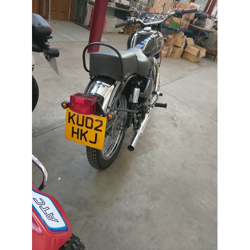 113 - 02 plate Royal Enfield bullet 500 Motorcycle  mileage is 880 MOT 2/6/25