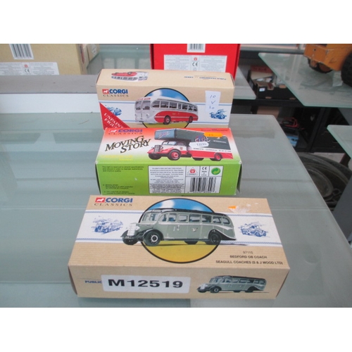 212 - Three boxed Corgi diecast models