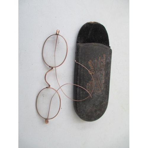 269 - Vintage 9ct gold spectacles