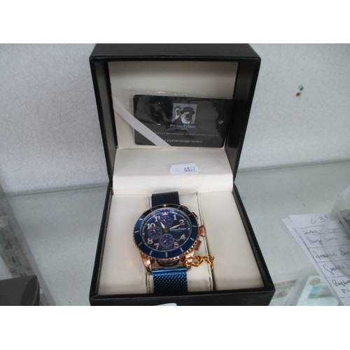 399 - Swan Edgar wristwatch boxed