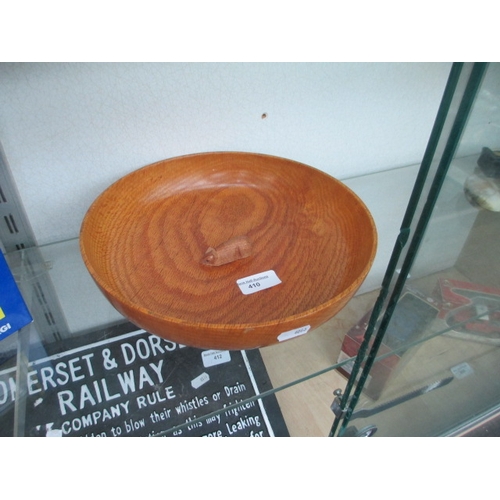 410 - Mouseman type bowl