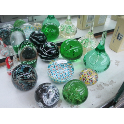 439 - Eleven assorted paperweights