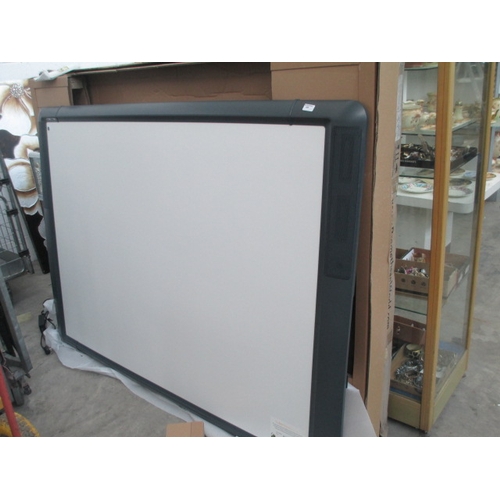 450 - Promethean interactive  Activboard, powers up