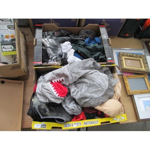 58 - Two boxes of kids fancy dress items