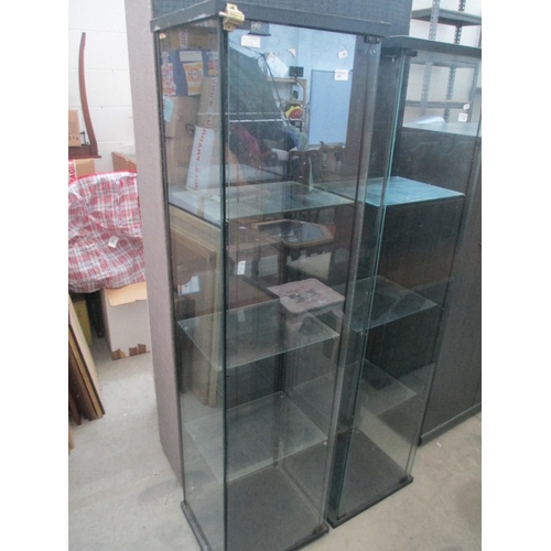 625 - A 4 tier glazed display case