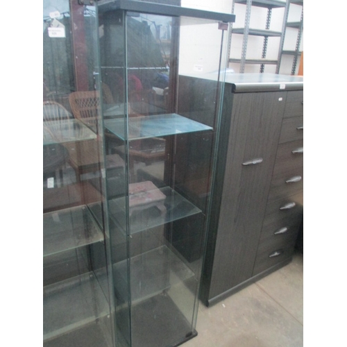 626 - A 4 tier glazed display case