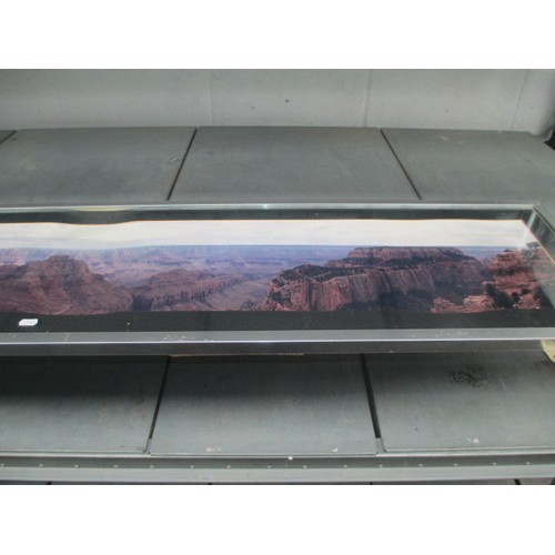 307 - Large framed photograph of the Grand Canyon, 92