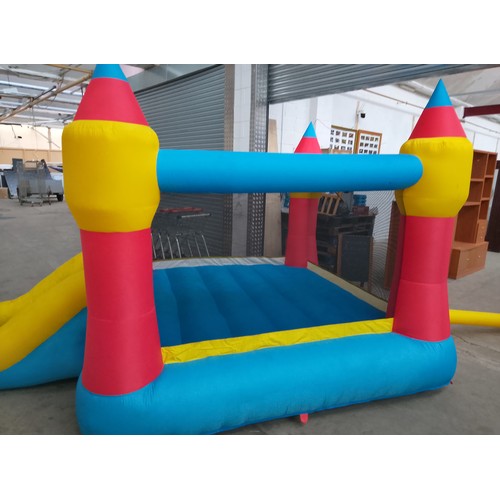 70 - Inflatable bouncy castle with blower in working order