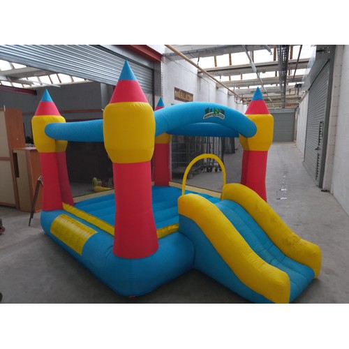 70 - Inflatable bouncy castle with blower in working order