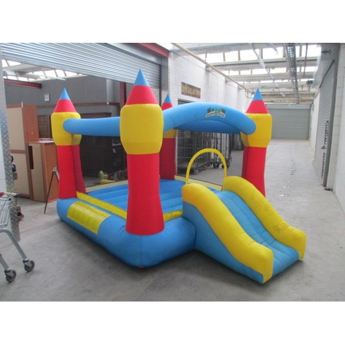 70 - Inflatable bouncy castle with blower in working order