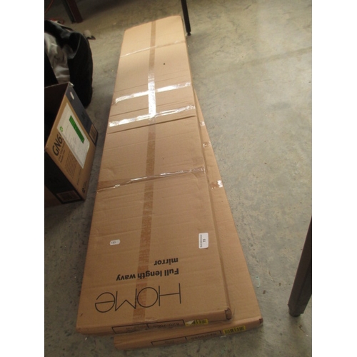 73 - Two boxed Home full length mirrors