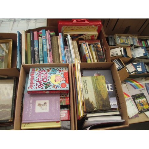 96 - Three boxes of assorted books