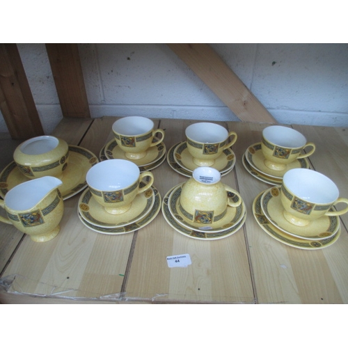 44 - 21 piece Irish Treasure by Royal Tara tea set