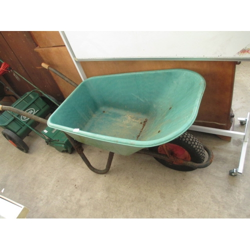 625 - A large plastic wheelbarrow