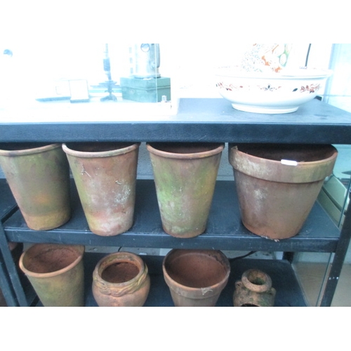 400 - Four assorted terracotta pots