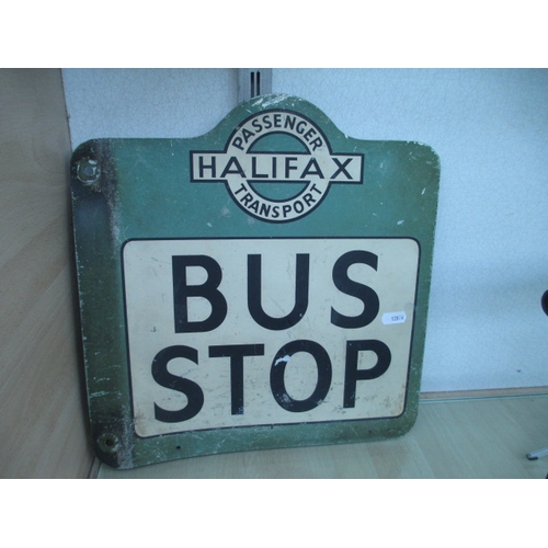 422 - Halifax bus stop sign