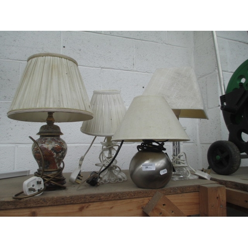 20 - Four assorted lamps