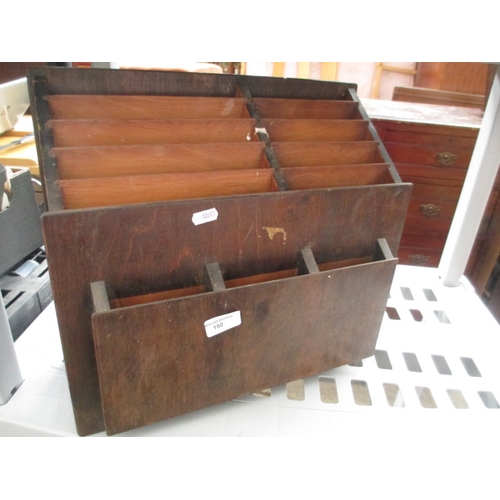 Vintage letter rack