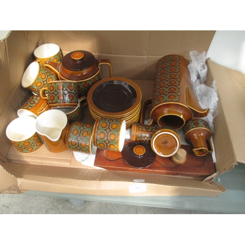 398 - Box of Hornsea pottery