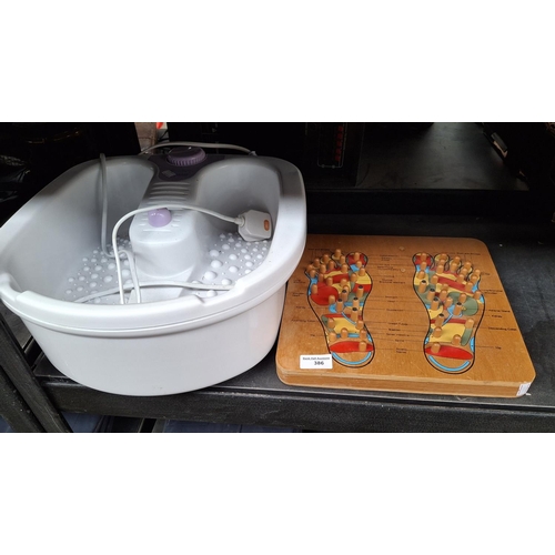 Foot Spa and foot circulation board