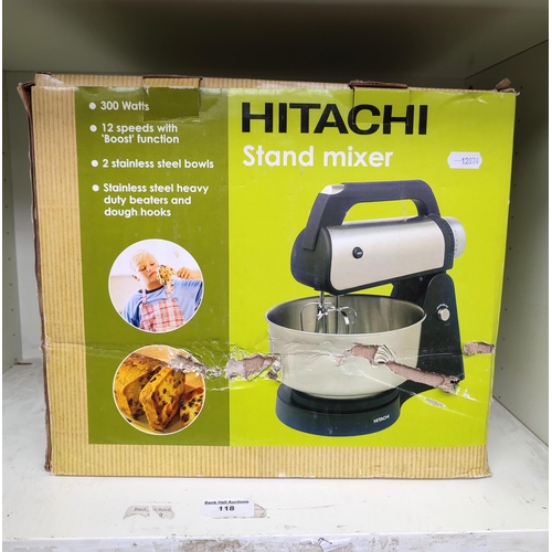 Boxed Hitachi Stand Mixer, looks unused