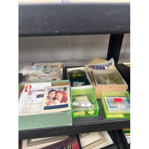97 - Quantity of assorted stamps