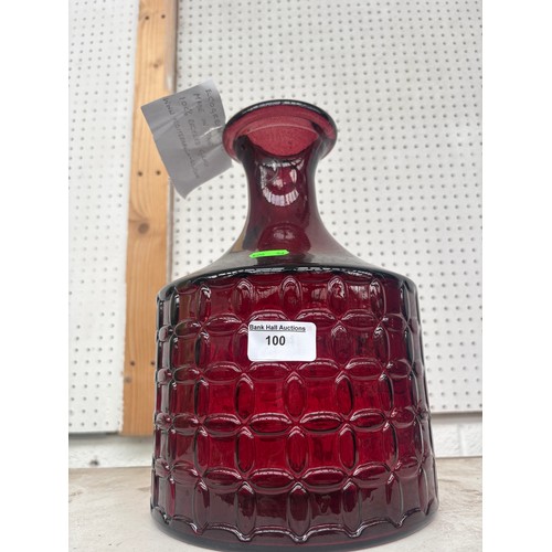 100 - Ecogreen glass vase