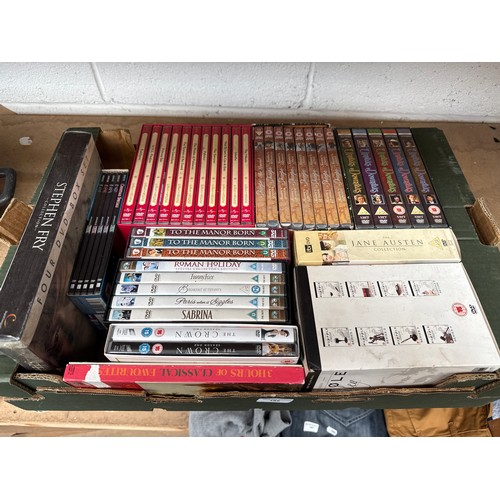 Selection of box set DVDs