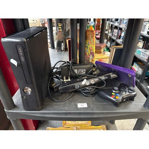 Xbox 360, Kinect, controller and game