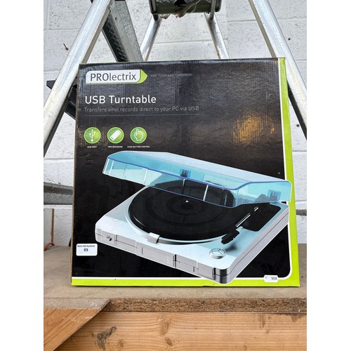 USB turntable