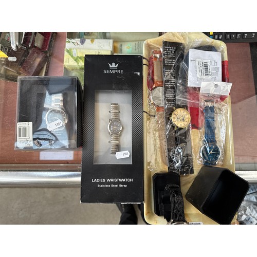 8 - Selection of watches