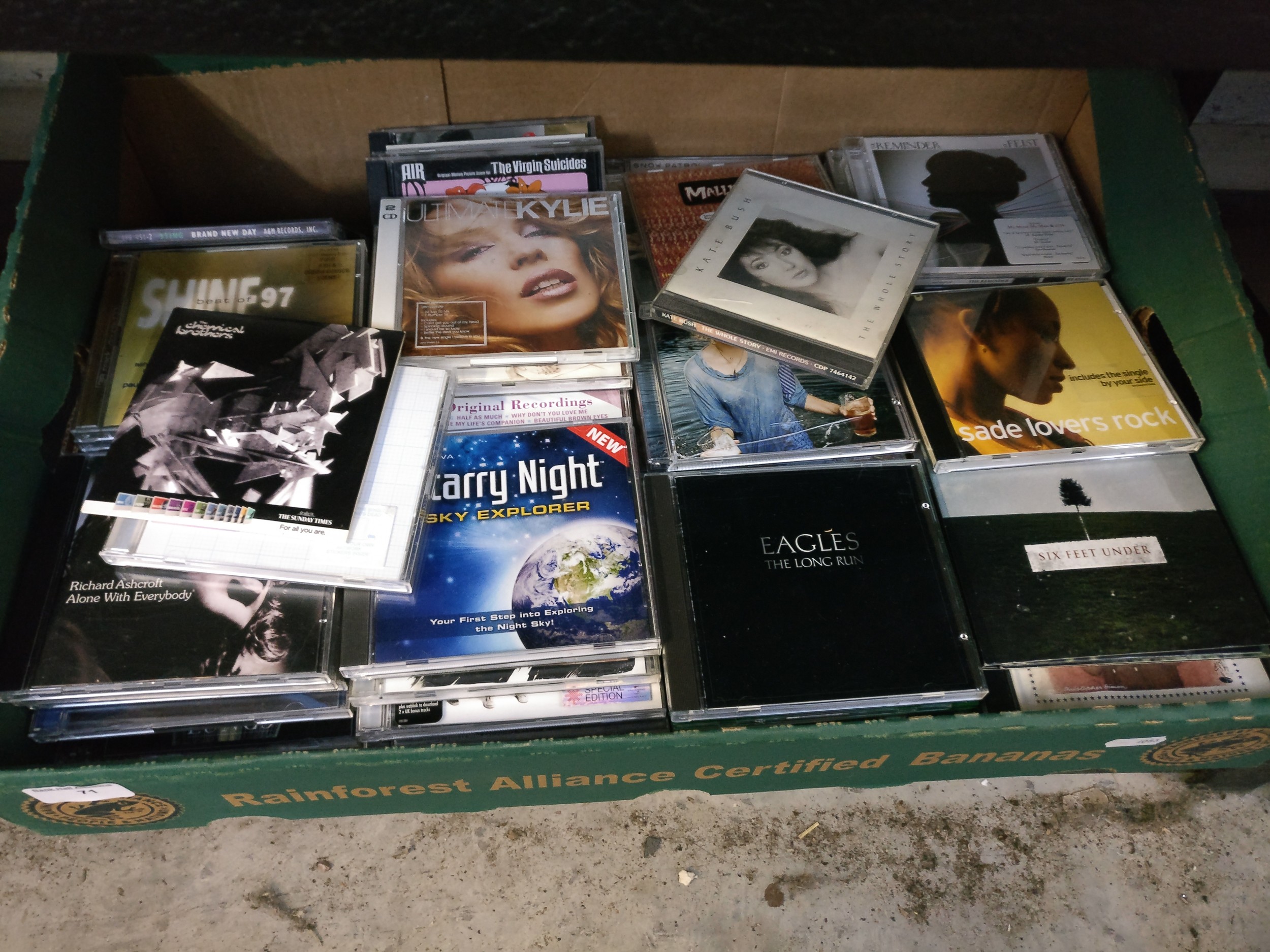 Box of CDs