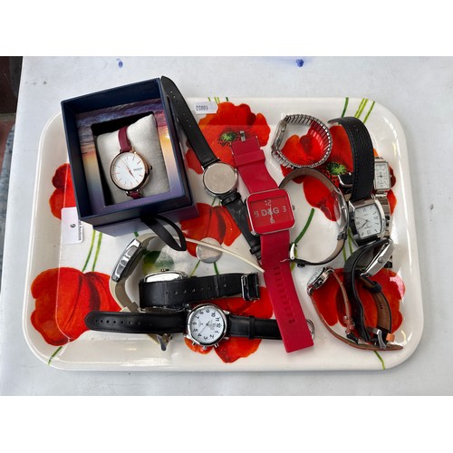 9 - Selection of watches