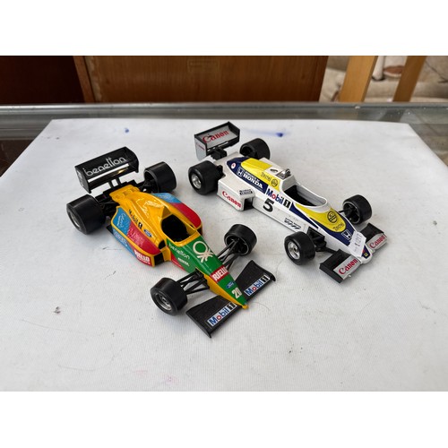 45 - Two model race cars