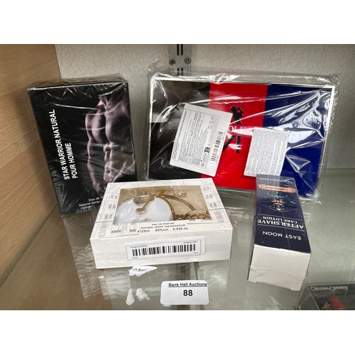 88 - Four assorted fragrance sets