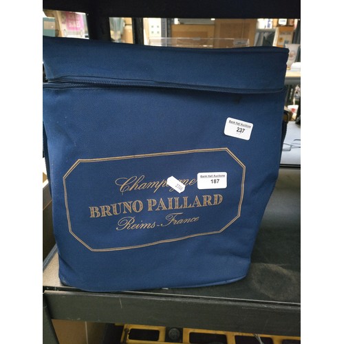 187 - Bruno Pailard Champagne cooler bag