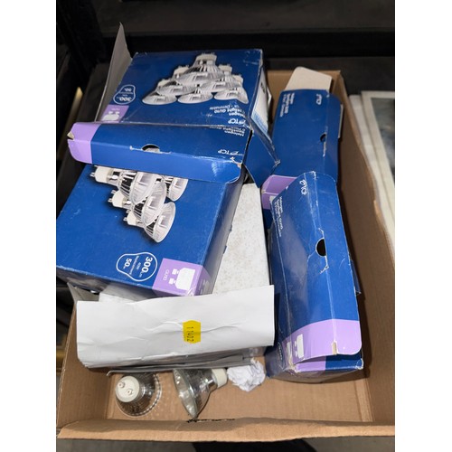 225 - Box of halogen bulbs