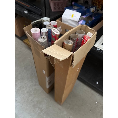 227 - Two boxes of wrapping paper