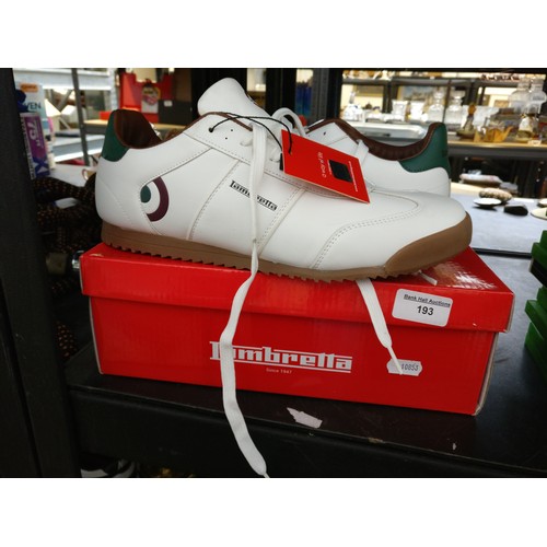 193 - New boxed trainers, size 9