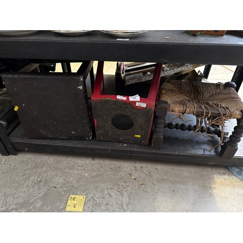 239 - Three old stools