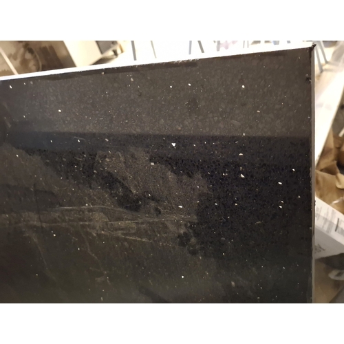 80 - Four large pieces of Italian marble including at least two bar tops, all with polished tops (4)