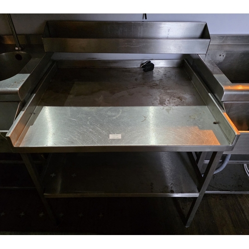 29 - Stainless steel commercial work station
