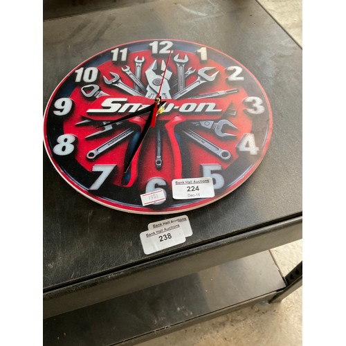 Snap-On design clock