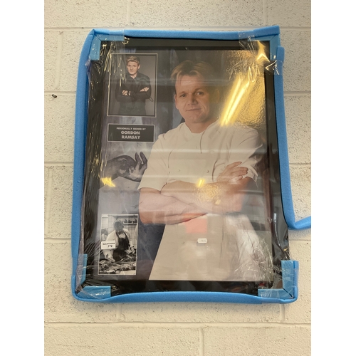 Signed Gordon Ramsay print