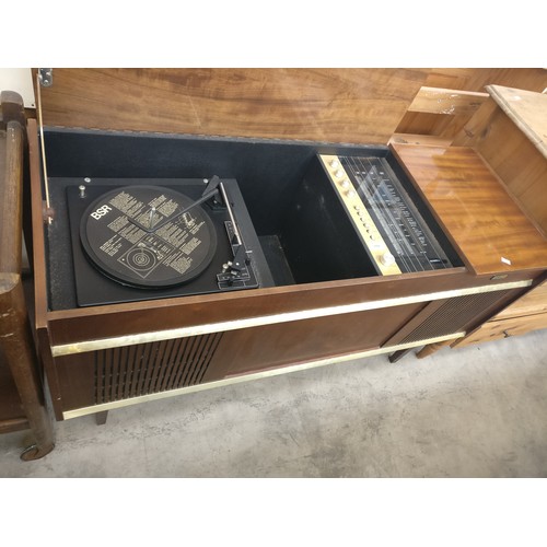 A large vintage SOBELL radiogram in cabinet