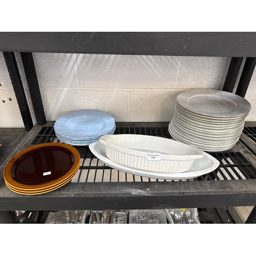 Collection of plates etc