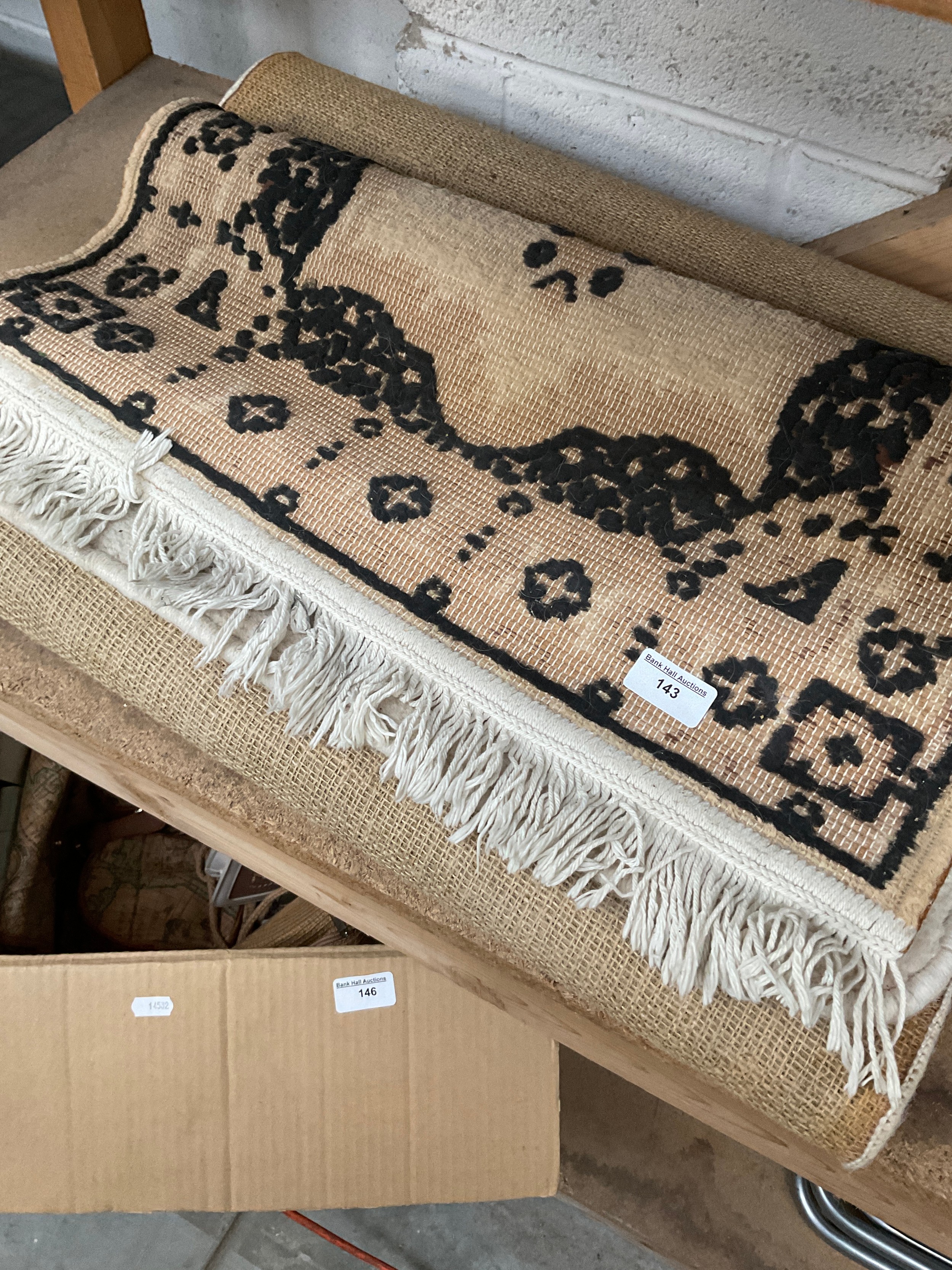 Two assorted rugs