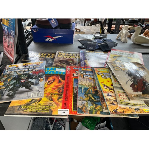 Collection of White Dwarf magazines
