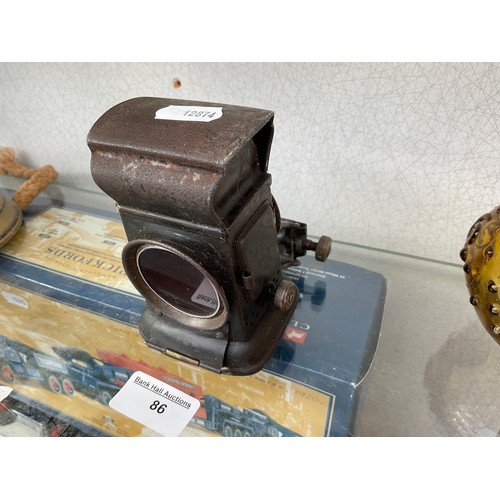 86 - Antique paraffin bike light